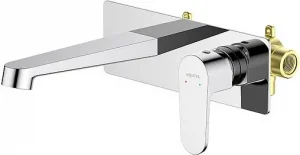 Смеситель для раковины из стены Aquatek Оберон хром AQ1213CR