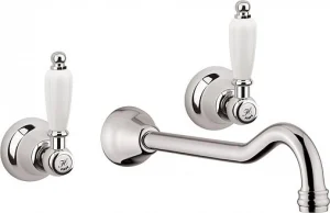 Смеситель для раковины из стены Fiore Coloniale хром 02CR0636