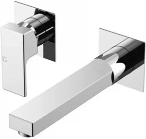 Смеситель для раковины из стены Gattoni Kubik хром 2537/25C0