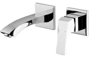 Смеситель для раковины из стены Lemark Unit хром LM4526C