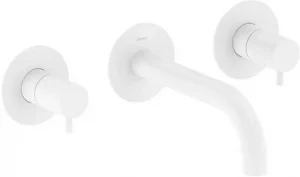 Смеситель для раковины из стены Ravak Espirit белый матовый X070239