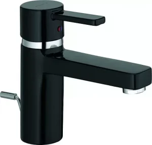 Смеситель для раковины Kludi Zenta чёрный/хром 382608675