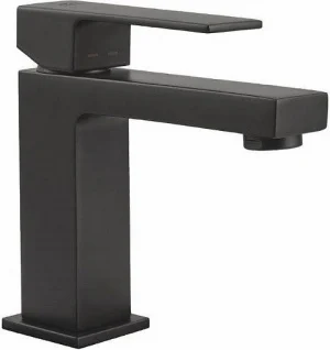 Смеситель для раковины Paffoni Elle чёрный матовый EL071NO