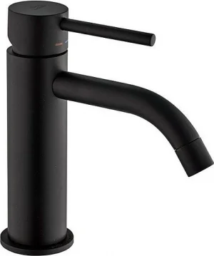 Смеситель для раковины Paffoni Light чёрный матовый LIG071NO