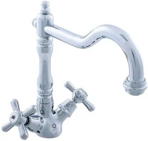 Смеситель для раковины Rav Slezak Morava retro хром MK121.5/8