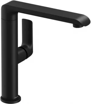 Смеситель для раковины Ravak Flat чёрный матовый X070174