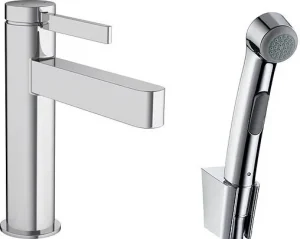 Смеситель для раковины с гигиеническим душем Hansgrohe Finoris 110 хром 76210000