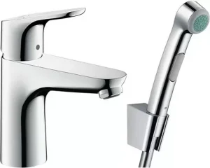 Смеситель для раковины с гигиеническим душем Hansgrohe Focus 100 хром 31927000