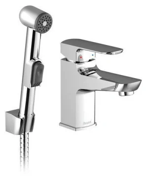 Смеситель для раковины с гигиеническим душем Ravak BM 011.00 хром X070076