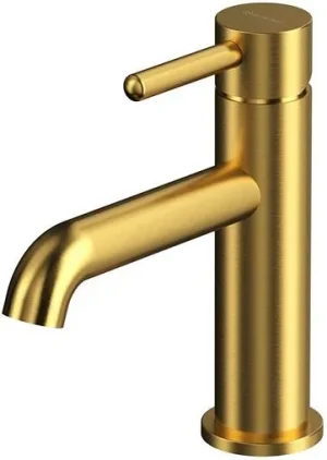 Смеситель для раковины WHITECROSS Y brushed gold золото брашированное Y1210GLB