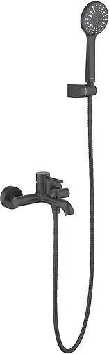 Смеситель для ванны Aquatek Европа чёрный матовый AQ1349MB