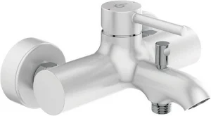 Смеситель для ванны Ideal Standard Ceraline белый матовый/хром BC199U5
