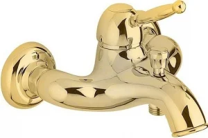 Смеситель для ванны Paffoni Giorgia золото GI022GF