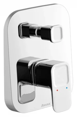 Смеситель для ванны скрытого монтажа Ravak 10° TD 065.00 хром X070070