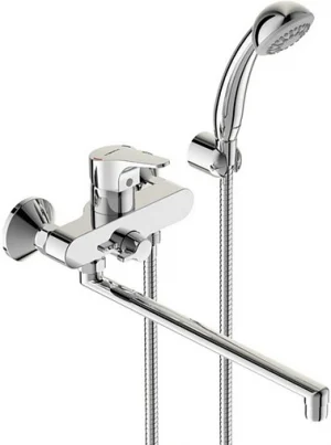 Смеситель для ванны с длинным изливом Vidima Next хром BA372AA