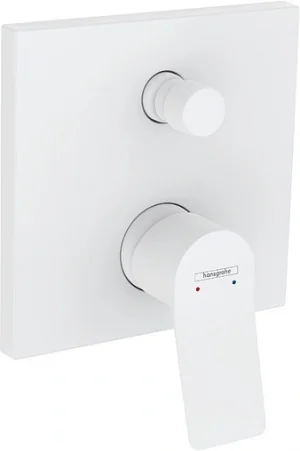 Смеситель для ванны скрытого монтажа Hansgrohe Vivenis белый матовый 75415700