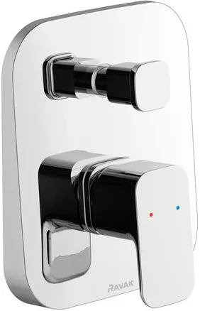 Смеситель для ванны скрытого монтажа Ravak 10° Free хром X070134