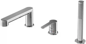 Смеситель на борт ванны на 3 отверстия Ravak Puri хром X070142