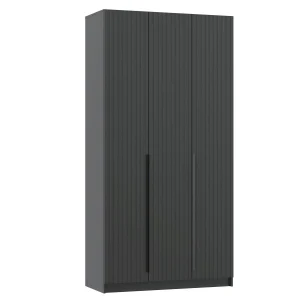 Брандо шкаф для одежды 67.12 МДФ Диамант серый