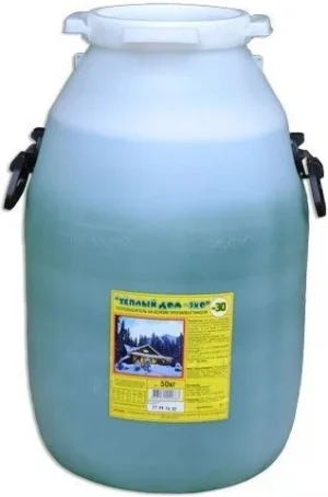 Теплоноситель (Антифриз) пропиленгликоль Теплый Дом ЭКО -30 50кг