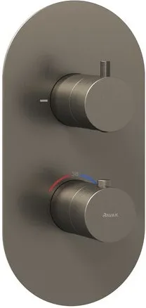 Термостат для 2 потребителей Ravak Espirit графит X070323