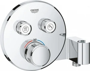 Термостат для 2 потребителей Grohe Grohtherm SmartControl хром 29120000
