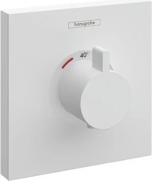 Термостат для 1 потребителя Hansgrohe ShowerSelect Highflow белый матовый 15760700