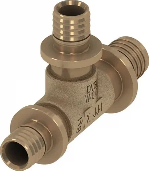 Тройник аксиальный редукционный 40мм x 25мм x 40мм TECEflex 710615