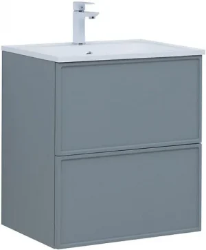 Тумба-умывальник Aquanet Арт 60 мисти грин 00313274+00306390