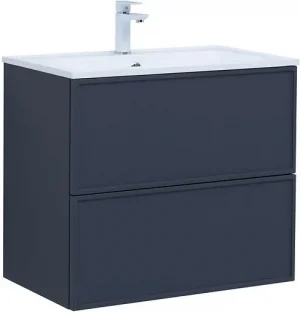 Тумба-умывальник Aquanet Арт 75 маренго 00313265+00318925