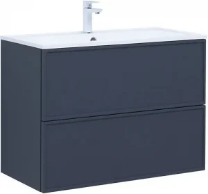 Тумба-умывальник Aquanet Арт 90 маренго 00313266+00318928