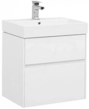 Тумба-умывальник Aquanet Бруклин 60 белый 00203958+