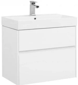 Тумба-умывальник Aquanet Бруклин 70 белый 00203959+