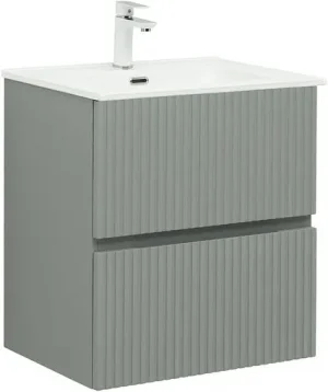 Тумба-умывальник Aquanet Джейн 60 мисти грин 00313316+