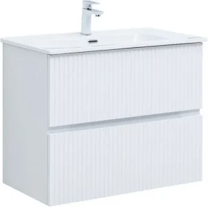 Тумба-умывальник Aquanet Джейн 80 белый матовый 00313286+