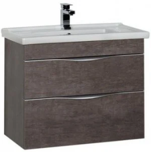 Тумба-умывальник Aquanet Эвора 80 дуб антик 00183002+00182324