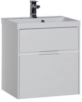 Тумба-умывальник Aquanet Латина 60 белый 00179934+00179393