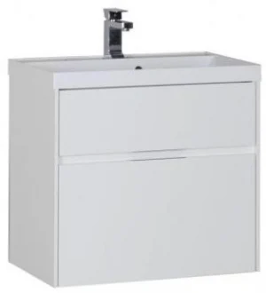 Тумба-умывальник Aquanet Латина 70 белый 00180032+00179394