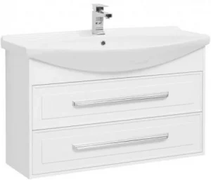 Тумба-умывальник Aquanet Остин 105 белый 00203919+00175449