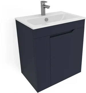 Тумба-умывальник Aquanet Практика 60 маренго 00330454+44060