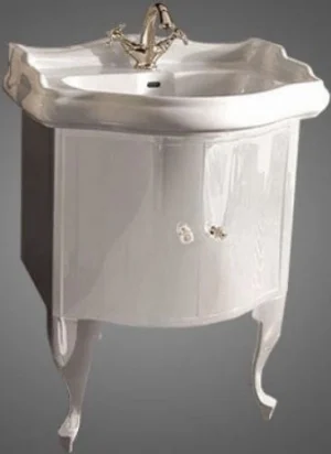 Тумба-умывальник напольная Kerasan Retro 69 белый 7361K5+