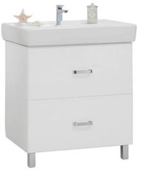 Тумба-умывальник напольная Aquaton Америна 80 H белый 1A1694K1AM010