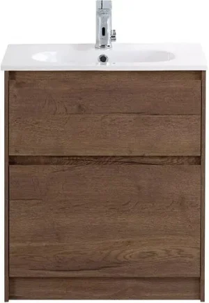 Тумба-умывальник напольная BelBagno KRAFT 60 Rovere Tabacco KRAFT-600-2C-PIA-RT+