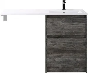 Тумба-умывальник напольная над стиральной машиной BelBagno KRAFT-LVD 120 Pino Pasadena KRAFT-LVD-580/1200-2C-PIA-PP+