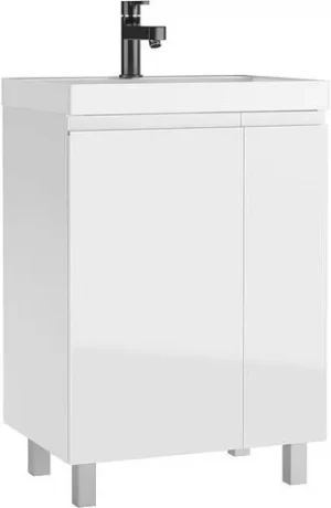 Тумба-умывальник напольная Домино Graffo 60 белый DGr2417T+4627173210164