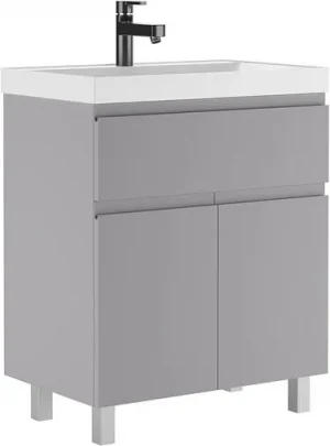 Тумба-умывальник напольная Домино Graffo 70 светло-серый DGr2414T+4670142930037