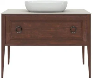 Тумба-умывальник напольная Kerama Marazzi Plaza Classic 120 1+1 орех PL.C.120.1+1NUT+