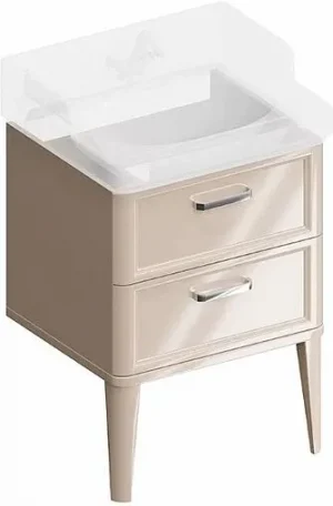 Тумба-умывальник напольная Kerama Marazzi Pompei 60 камео бежевый PO.N.60.2CAM+Po.wb.60