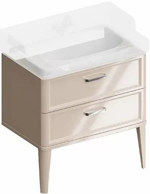 Тумба-умывальник напольная Kerama Marazzi Pompei 80 камео бежевый PO.N.80.2CAM+Po.wb.80