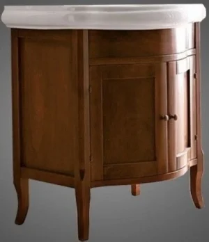 Тумба-умывальник напольная Kerasan Retro 76 noce (орех) 734940+